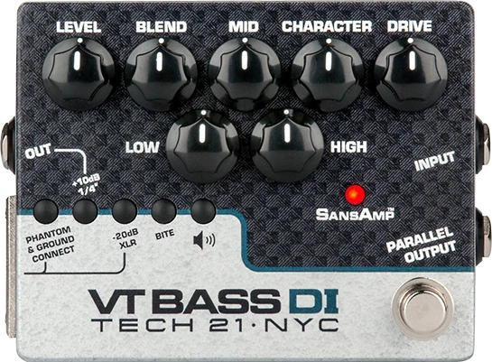 Tech 21 Sans-Amp Character VT Bass DI